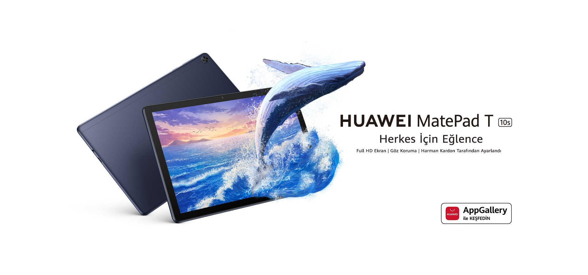 HUAWEI MatePad T 10s, Geniş Ekranıyla Güçlü Multimedya Deneyimi Sunuyor