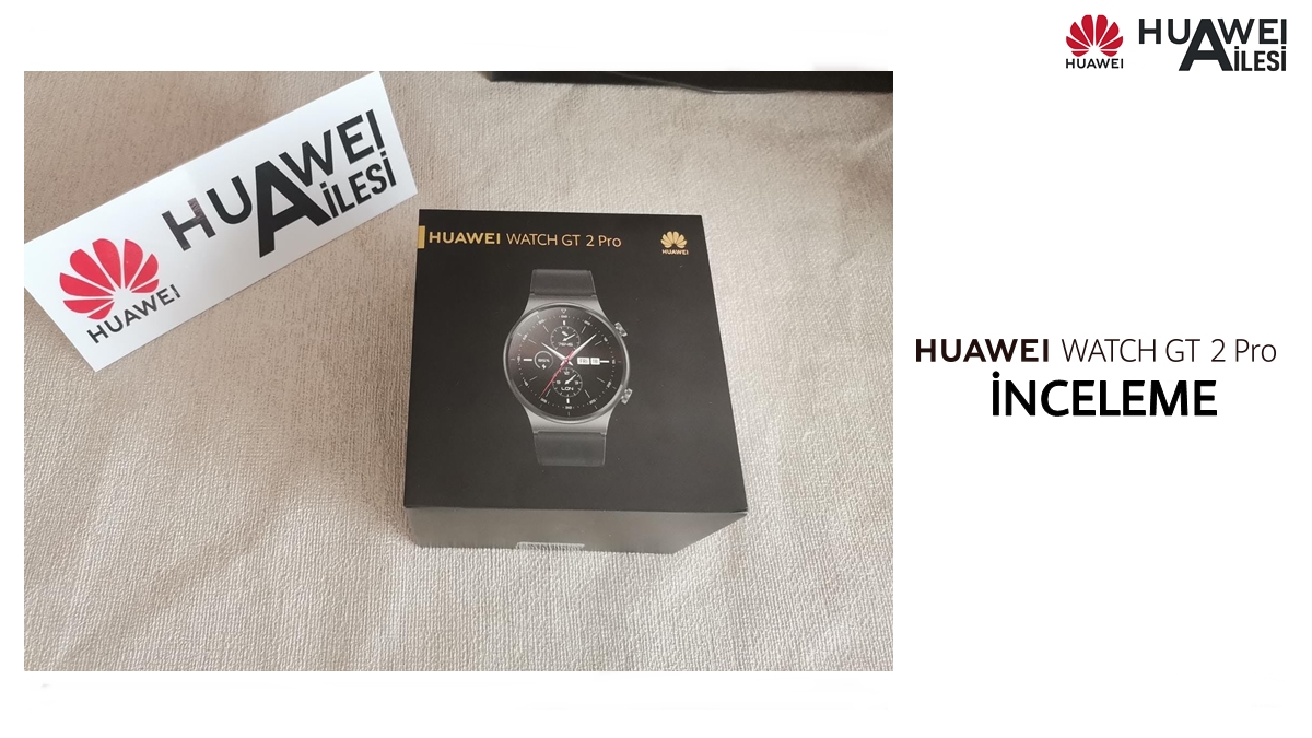Huawei Watch GT2 Pro Kutu Açılışı!
